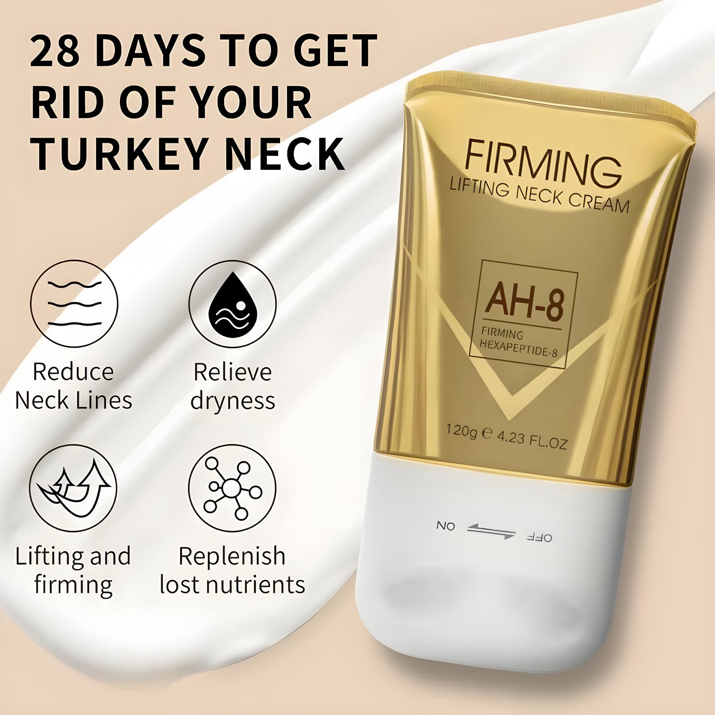 BeautéLush - TIGHTEN & LIFT NECK CREAM